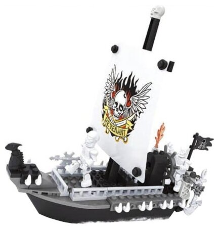 KEYIXING Конструктор «Пиратский катер», 129 деталей