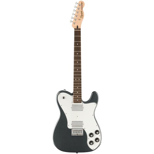 fender squier affinity 2021 telecaster deluxe lrl charcoal frost metallic Электрогитара Squier Affinity 2021 Telecaster Deluxe LRL CFM