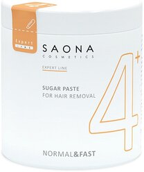 Паста для шугаринга Saona Cosmetics Expert Line 4+ Нормальная 1000 г