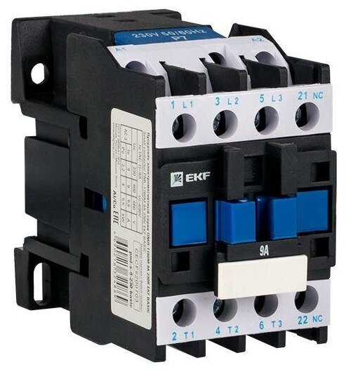 Пускатель электромагнитный ПМЛ-1160М 9А 230В Basic pml-s-9-230-basic EKF PML-S-9-230-BASIC (1 шт.)