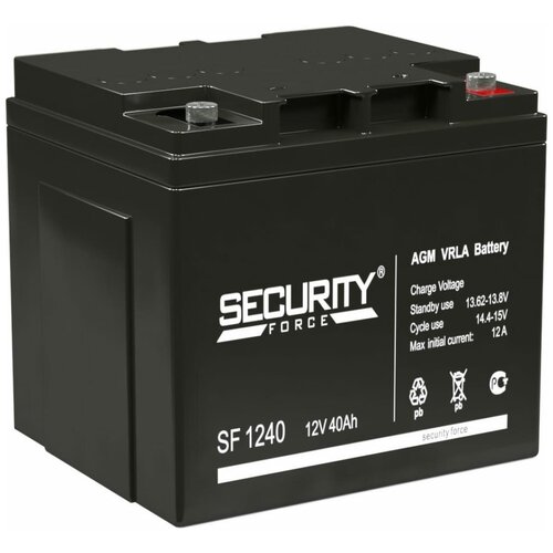 Аккумулятор Security Force SF 1240 аккумулятор security force sf 1240