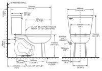 Унитаз American Standard Colony 751AA101