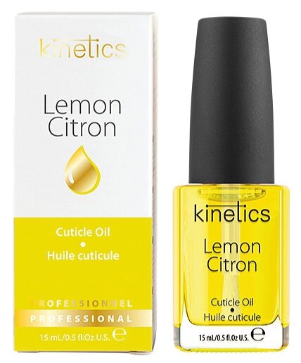 Масло для кутикулы KINETICS Lemon, 15 мл