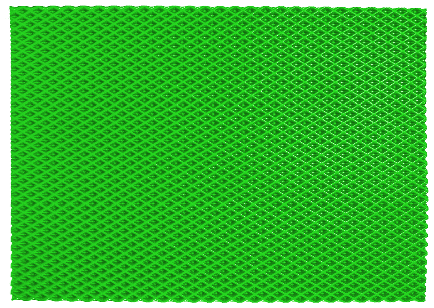 Придверный коврик M 50*70 Зеленый Ромб