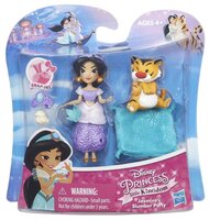 Набор Hasbro Disney Princess Маленькое королевство Жасмин и Раджа, 8 см, B7160