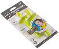 Набор щеток Happy Baby Silicone tooth brushes set от 6 месяцев mint