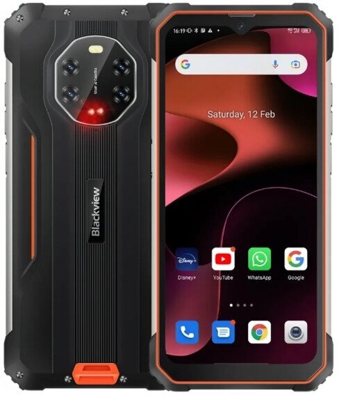 Смартфон BV8800 Blackview 8/128GB Orange - фото №7