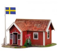 Сборная модель Умная Бумага Шведский домик (325) 1:87