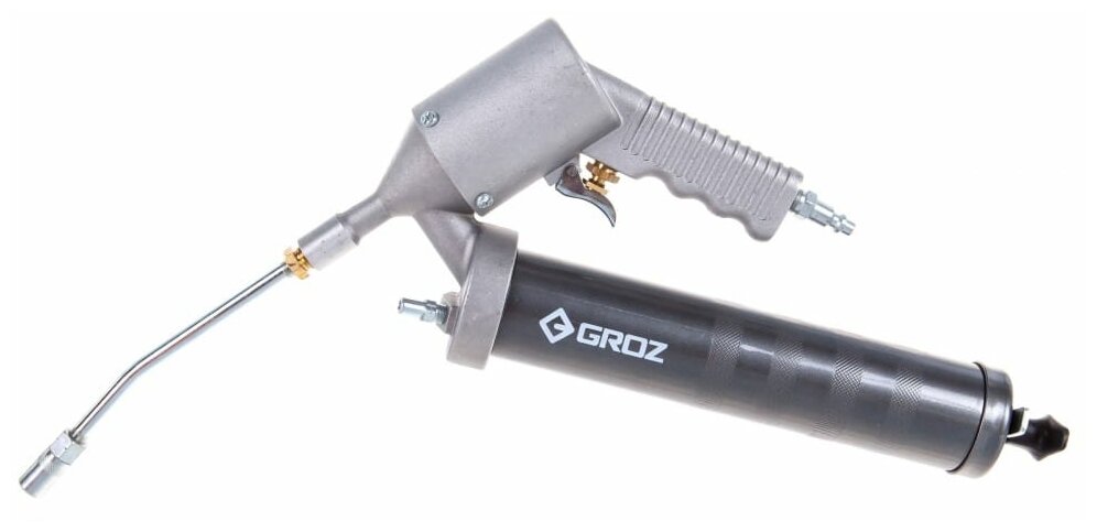 Плунжерный пневматический шприц автомат 1:40, 500см3, трубка GROZ GR43303 - AGG/1R/B