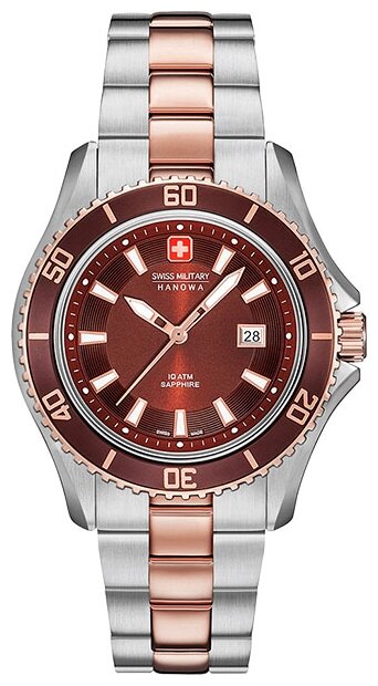 Наручные часы Swiss Military Hanowa 06-7296.12.005, серебряный