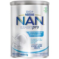 Смесь NAN (Nestlé) Безлактозный, с рождения, 400 г