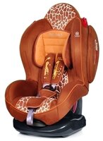 Автокресло группа 1/2 (9-25 кг) Welldon Smart Sport SideArmor & CuddleMe Giraffe Talk