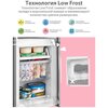 Фото #7 Холодильник Comfee RCB233LS1R, Low Frost, двухкамерный, нержавеющая сталь, GMCC компрессор, LED освещение, перевешиваемые двери