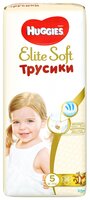 Huggies Elite Soft трусики 5 (12-17 кг) 38 шт.