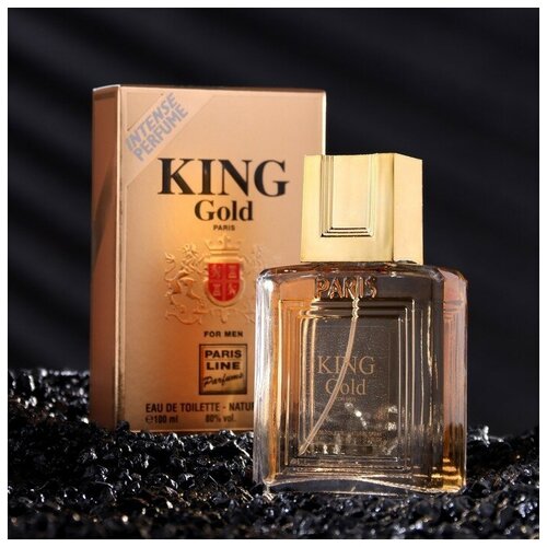 Туалетная вода мужская King Gold Intense Perfume, 100 мл