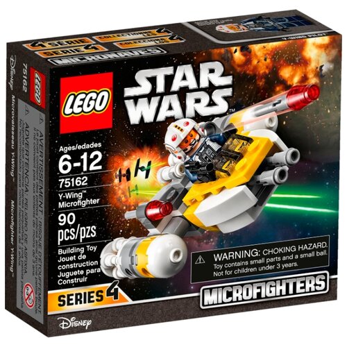 lego star wars 75175 a крылый истребитель 358 дет Конструктор LEGO Star Wars 75162 Микроистребитель типа Y, 90 дет.