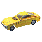3D-пазл IQ Puzzle 3D Гоночный автомобиль желтый (FT20014), 29 дет. - изображение