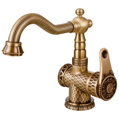 фото Смеситель для раковины zorg antic