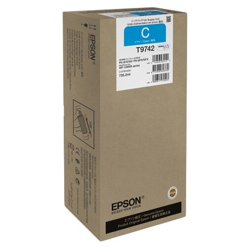 Картридж Epson C13T974200, 84000 стр, голубой