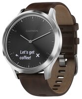 Часы Garmin Vivomove HR Premium розовое золото/бежевый