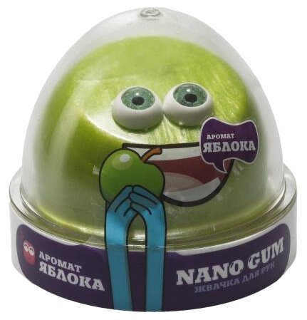 Жвачка для рук NanoGum аромат яблока 50 гр (NGAZY50)