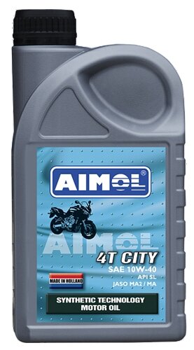 Синтетическое моторное масло Aimol 4T City 10W-40, 1 л