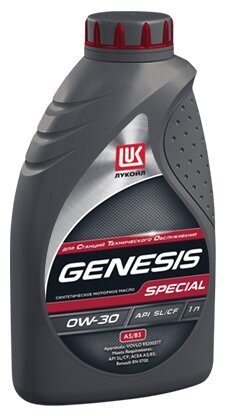 Моторное масло ЛУКОЙЛ Genesis Special A5/B5 0W-30 1 л