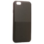 Чехол-накладка Dotfes G02 Carbon Fiber Card Case для Apple iPhone 6 Plus/iPhone 6S Plus - изображение