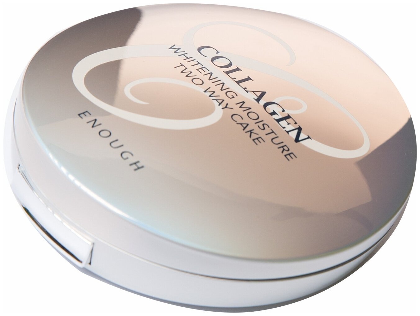 Пудра Enough Collagen Whitening moisture twoway cake #21 - фото №4