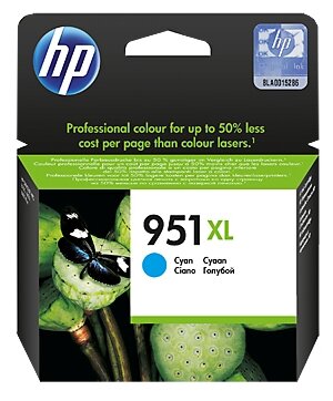 Картридж HP CN046AE № 951XL cyan для HP Officejet Pro 8100/8600