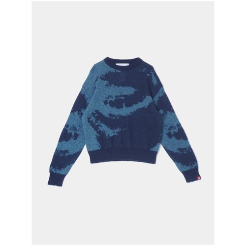 Свитер Jungles Jungles Smile Knitted Sweater, синий, XL