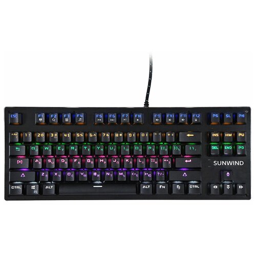 Клавиатура SunWind SW-K900G USB черный 1422332 174700₽