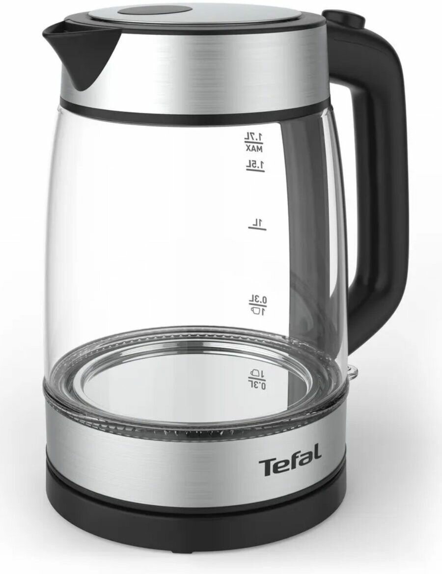 Чайник Tefal KI700830, серебристый/черный