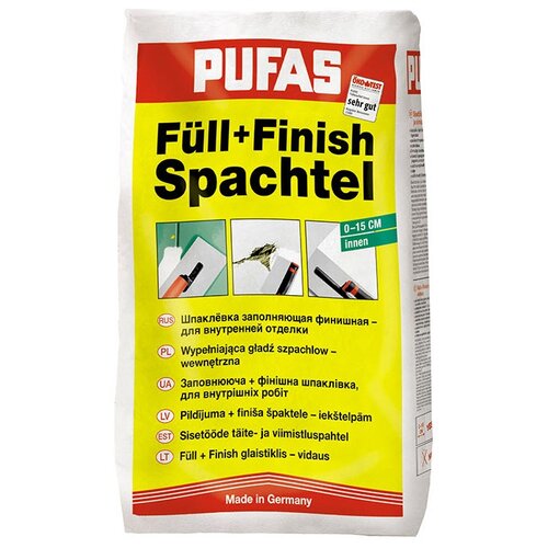 фото Шпатлевка PUFAS Füll+Finish