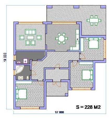 Архитектурный проект дома R-1 - фотография № 5