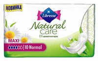 Libresse прокладки Natural Care Maxi Normal 10 шт.