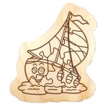 Рамка-вкладыш Полноцвет Кораблик (12379) - изображение
