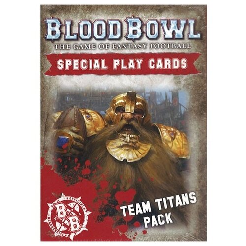 Дополнение для настольной игры Games Workshop Blood Bowl: Team Titans Card Pack