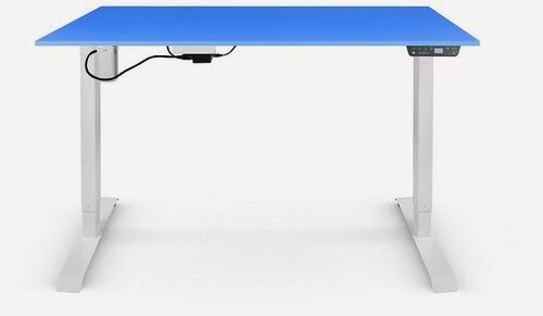 Изображение товара StolStoya Стол с регулируемой высотой Мотор и столешницей ЛДСП 145х80х1.6 PE211IWSLBZ145