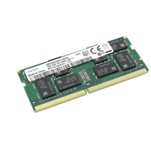 Оперативная память для ноутбука SODIMM DDR4 16Гб Samsung M471A1G43EB1-CTD 2666MHz (PC-21300) 260pin, 1.2V, Retail