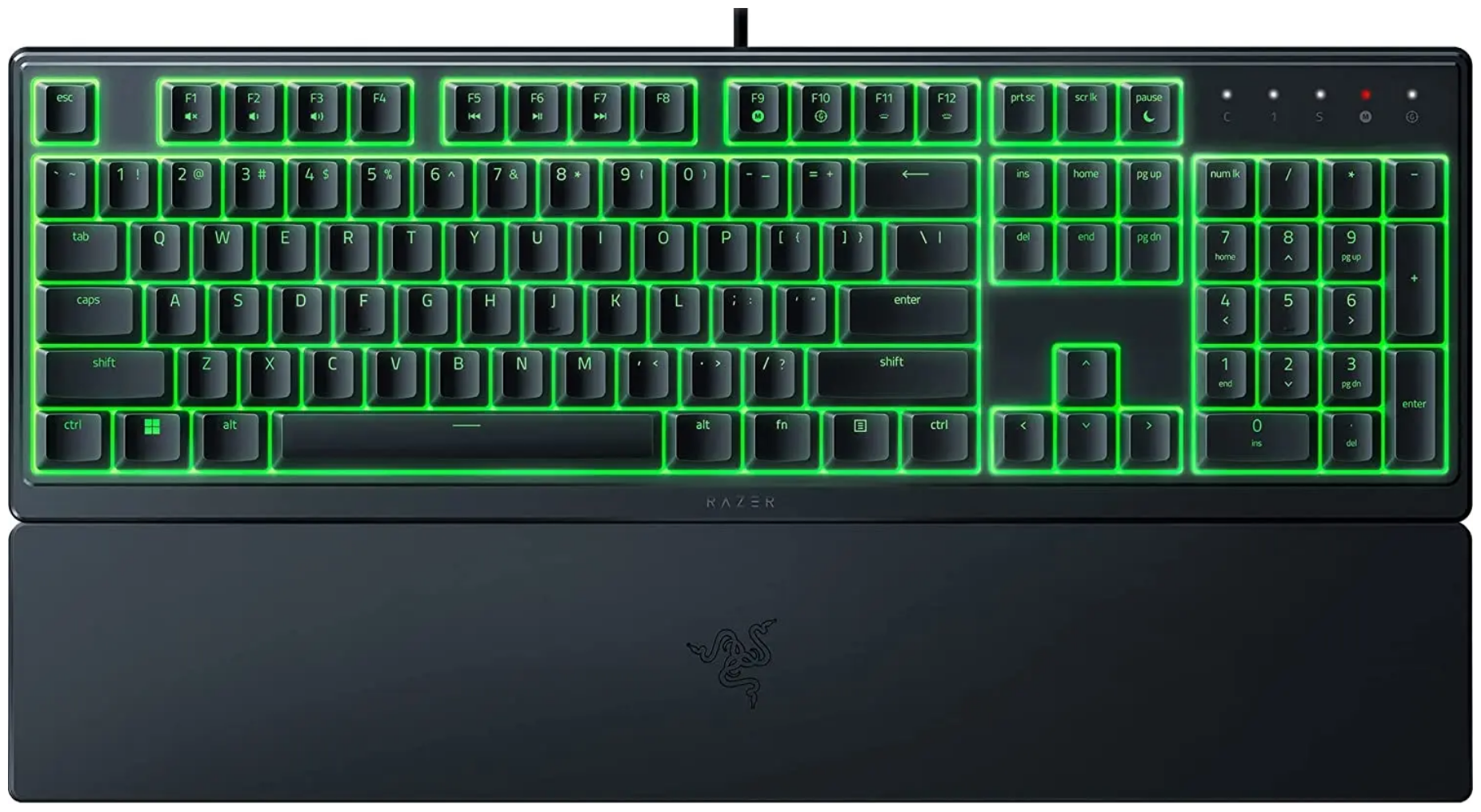 Игровая клавиатура Razer Ornata V3 черный (RZ03-04460800-R3R1)