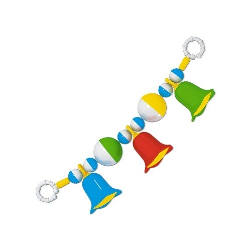 Погремушка-растяжка на коляску/кроватку «Колокольчики»