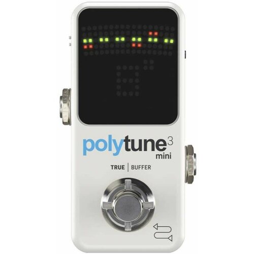 TC Electronic Polytune 3 Mini напольный тюнер tc electronic bonafide buffer гитарная педаль буфер сигнала