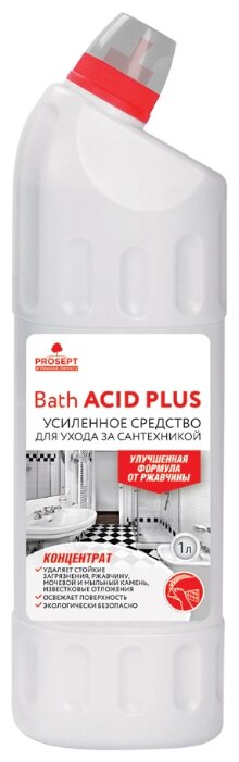 PROSEPT средство для удаления ржавчины и минеральных отложений Bath Acid +