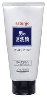 Shiseido Пенка для умывания мужская Naturgo с натуральной глиной