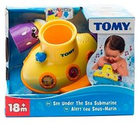 Игрушка для ванной Tomy Смотровая подводная лодка (E72222) желтый/голубой/фиолетовый