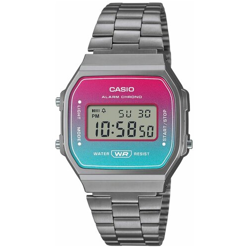 Наручные часы CASIO Vintage, серый, серебряный наручные часы casio vintage a700wem 7aef серый серебряный