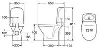 Унитаз Gustavsberg Nordic GB1123103R13S7