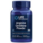 Аминокислоты L-аргинин + L-Орнитин Life Extension, порошок 150г / Комплекс для набора мышечной массы - изображение