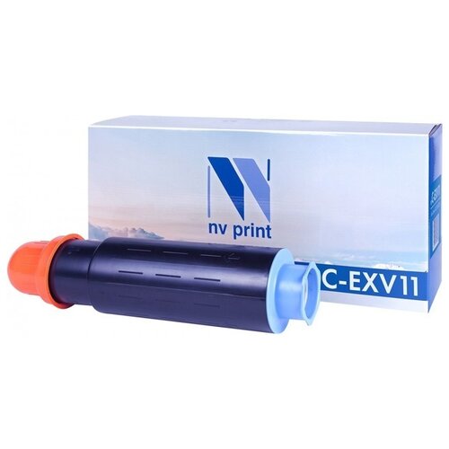 Картридж NV Print C-EXV11 для Canon, 21000 стр, черный тонер туба nv print c exv53bk nv cexv53 черный 42100 стр для canon c1432